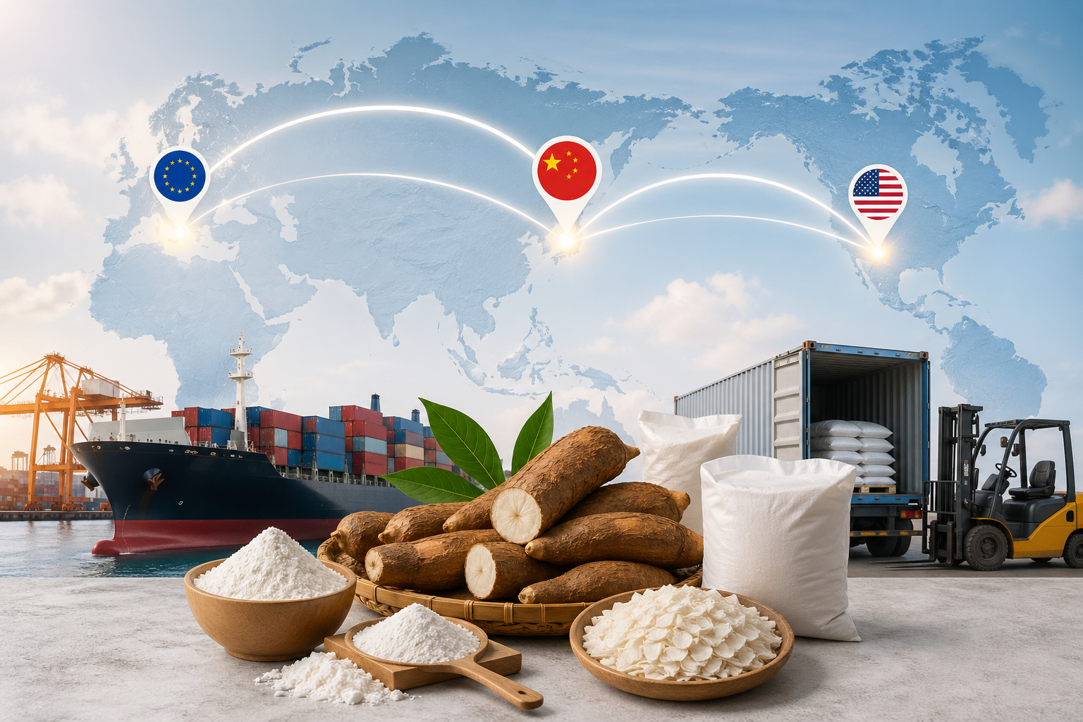 Mahanakorn Tapioca — global export to China, EU and USA